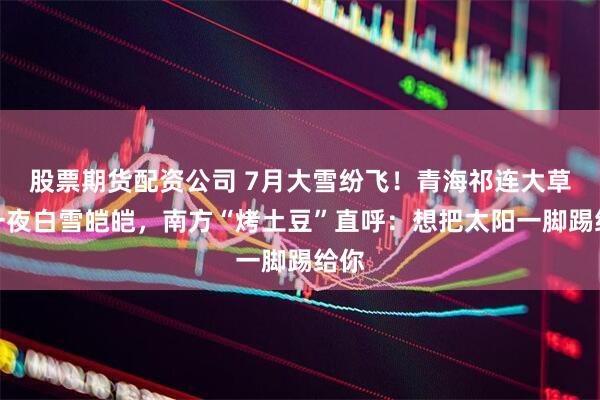 股票期货配资公司 7月大雪纷飞！青海祁连大草原一夜白雪皑皑，南方“烤土豆”直呼：想把太阳一脚踢给你